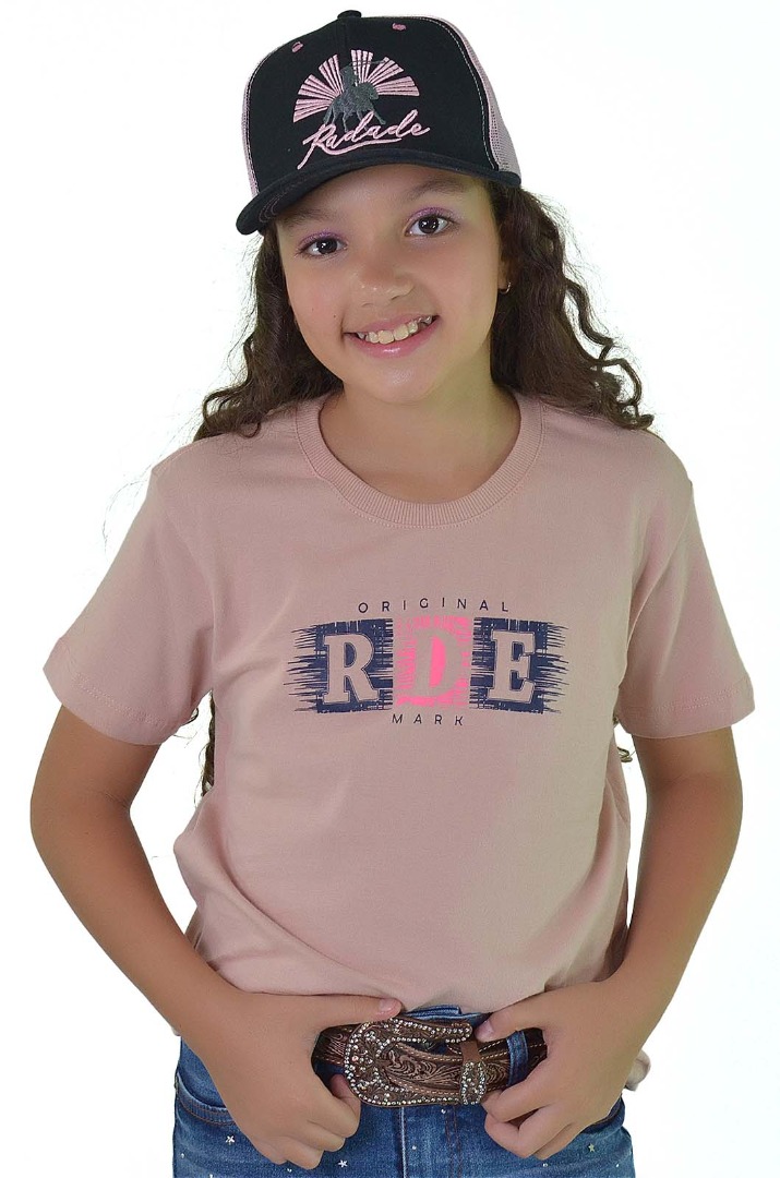 Camiseta Infantil Ele/Ela Radade Silk Rose - 1549